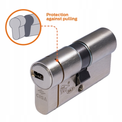 CISA TEKNO PRO 30/30 mm vložka proti vlámaniu s bezpečnou spojkou
